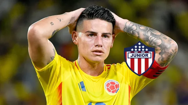 James Rodríguez Foto: James Rodríguez Oficial y Escudoteca