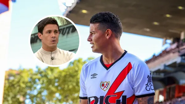 James Rodríguez Foto: Rayo Vallecano y Captura de El Chiringuito