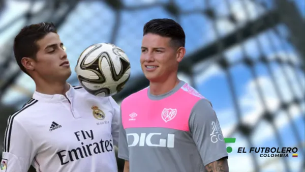 James Rodríguez. Foto: redes de James Rodríguez y UEFA.