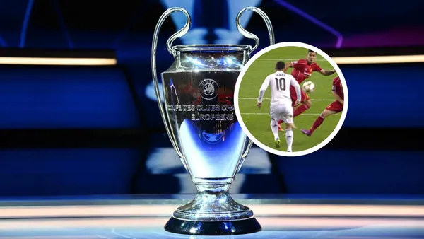 James Rodríguez Foto: UEFA y Captura de X