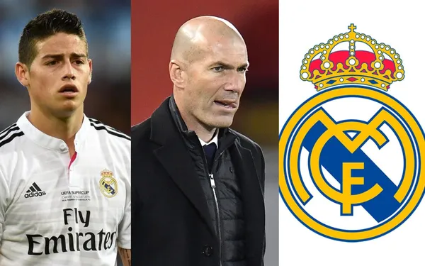 James Rodríguez fue borrado por Zinedine Zidane en el Real Madrid y por eso tuvo que salir del club