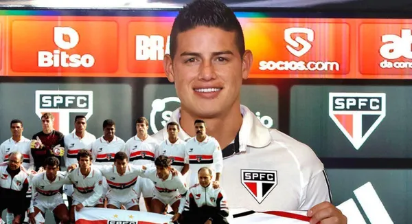 James Rodríguez fue criticado en Sao Paulo. FOTO: Sport