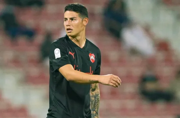 James Rodríguez fue expulsado de su último partido con el Al-Rayyan SC y hay consecuencias peores que haber visto una tarjeta roja.