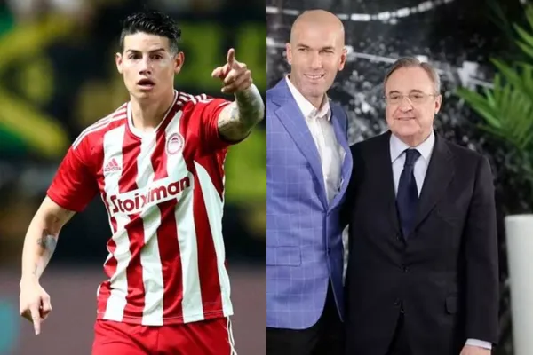 James Rodríguez fue recordado por el Real Madrid.