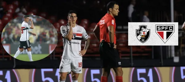 James Rodríguez fue titular en el empate sin goles ante Vasco da Gama por liga de Brasil
