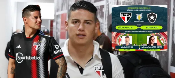 James Rodríguez fue titular y luego quemó banca por Lucas Moura