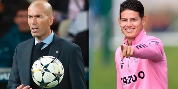 James Rodríguez fue una auténtica pesadilla para el Liverpool y el clásico lo tuvo pendiente a Zidane que mira cómo dejó ir a un jugador que hace jugadas de ensueño