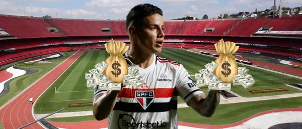 James Rodríguez, futbolista colombiano.