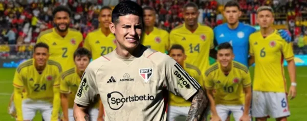James Rodríguez, futbolista colombiano.