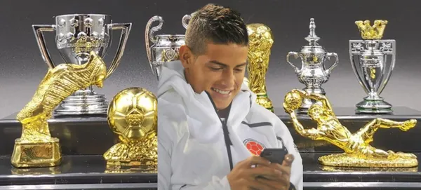 James Rodríguez, futbolista colombiano.