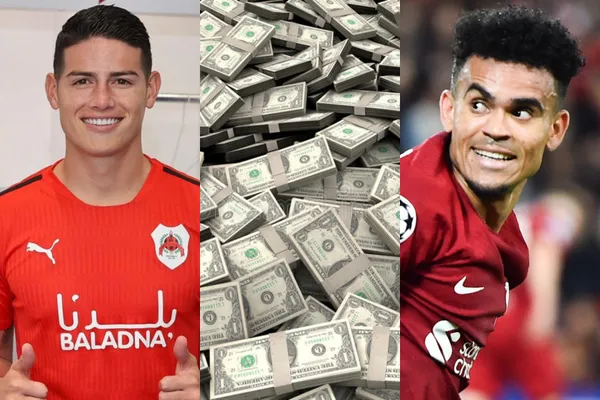 James Rodríguez gana millones así no juegue, supera todavía a cracks como Luis Díaz, en el vídeo que está abajo te contamos los detalles ⬇️⬇️⬇️