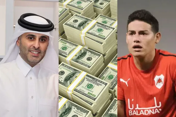 James Rodríguez no ha podido salir de Qatar, su alto sueldo es uno de los problemas y en el vídeo que tienes abajo verás el millonario monto que cobra el cucuteño ⬇️⬇️⬇️