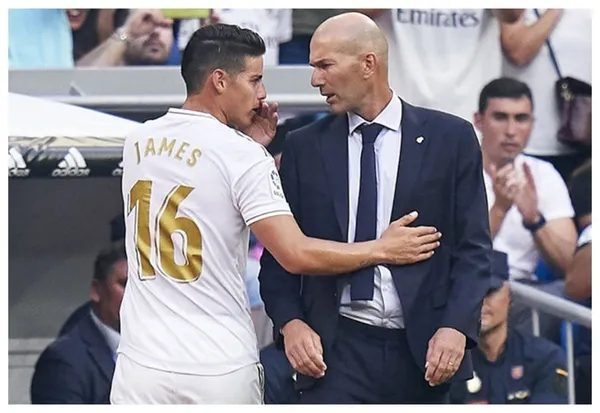 James Rodríguez ha provocado la presión mediática en contra de Zinedine Zidane y por esta razón se habla que Florentino Pérez quiere traerlo nuevamente y el francés dio una respuesta