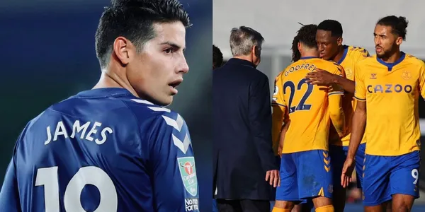 James Rodríguez ha vuelto al centro de las conversaciones y ahora porque este jugador del Everton está molesto con el colombiano