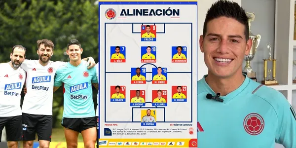 James Rodríguez habló sobre la Selección Colombia y las Eliminatorias que se vienen.