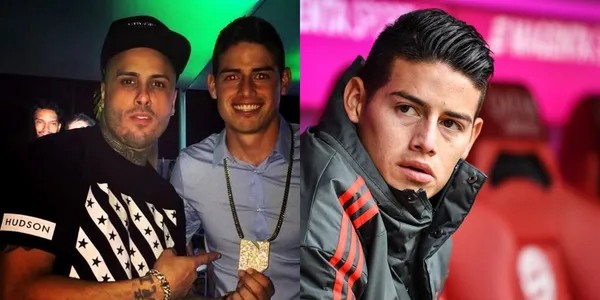 James Rodríguez habló sobre unos señalamientos que recibió en su contra.
