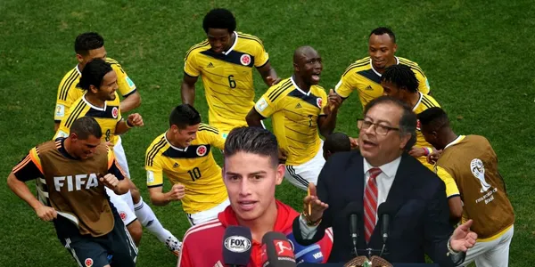 James Rodríguez hace poco fue claro en lo que espera de Gustavo Petro a futuro y un ex jugador de la Selección Colombia le agradeció al Presidente.
