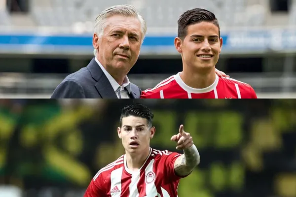 James Rodríguez hará una parada en España para cumplir con unos juegos amistosos, no sería raro si el colombiano se encuentra con Carlo Ancelotti.