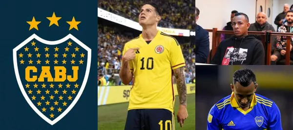 James Rodríguez hizo una jugada aprovechando la salida de Sebastián Villa