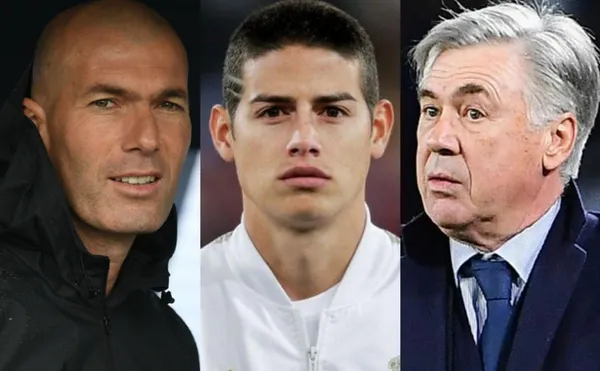 James Rodríguez intenta dejar atrás su frustrado pasado con Zinedine Zidane en el Real Madrid pero mira que pasó esta vez