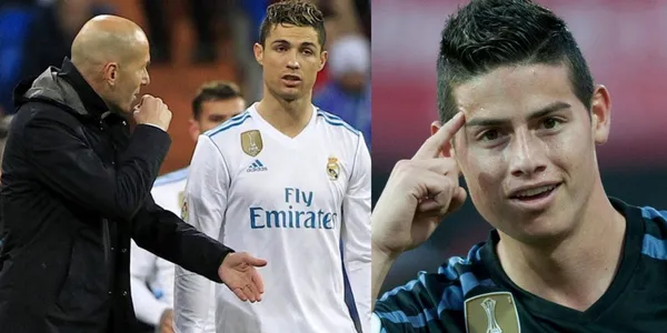 James Rodríguez la está rompiendo con el Everton, y esto le hizo a Zidane que lo pone en jaque y el colombiano ya es más extrañado que Cristiano Ronaldo