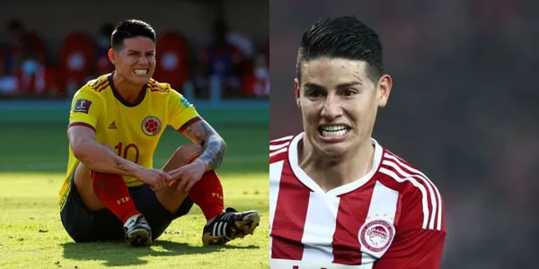 James Rodríguez la pasa mal y en la Selección Colombia le buscan reemplazo para el mes de marzo.