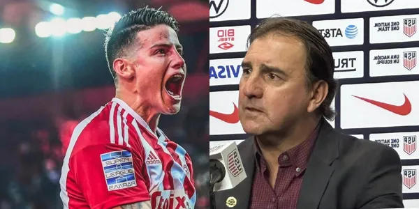 James Rodríguez no le da buenas noticias desde Grecia a Néstor Lorenzo en la Selección Colombia.