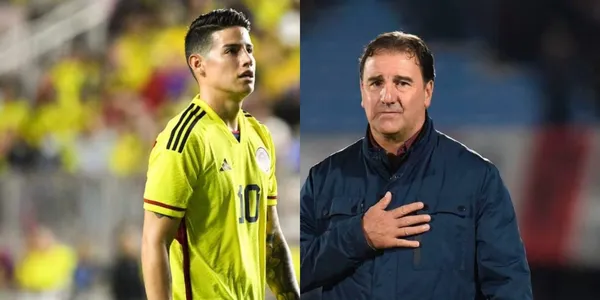 James Rodríguez le lanzaría un guiño a Néstor Lorenzo en la Selección Colombia.