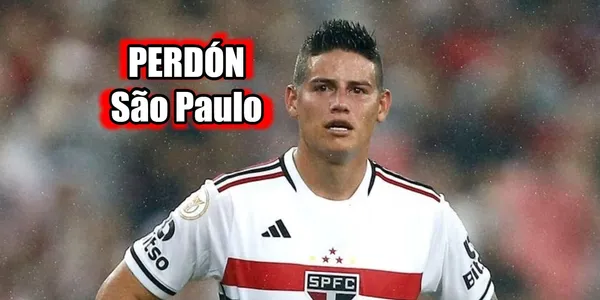James Rodríguez le pide perdón a todo el São Paulo por haber fallado el penal que los eliminó.