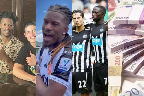 James Rodríguez le regaló una camiseta de Envigado a una estrella de la NBA