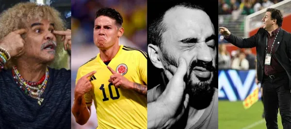 James Rodríguez les bajó el pulgar a Carlos Valderrama y otras leyendas de la selección Colombia