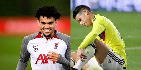 James Rodríguez lesionado en Grecia y Luis Díaz da buenas noticias en Inglaterra.