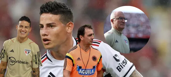 James Rodríguez llegó a Sao Paulo esta temporada y ha recibido el apoyo del club brasileño