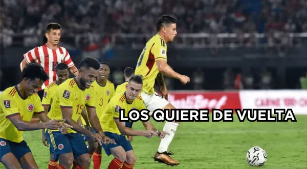 James Rodríguez los pidió en la Selección Colombia.