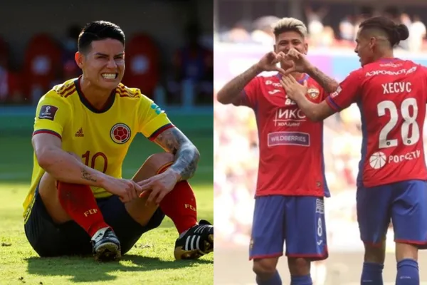 James Rodríguez luce lejos de la nueva Selección Colombia y Jorge Carrascal pinta para ser su reemplazo.