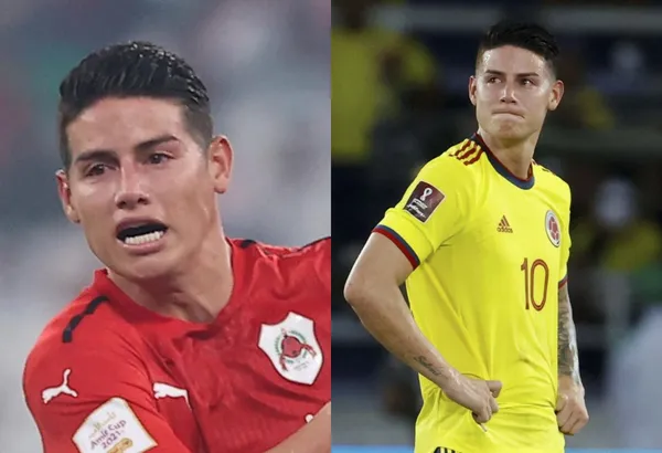 James Rodríguez luce lejos de la Selección Colombia por su situación actual en Qatar.
