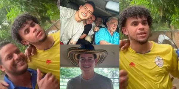 James Rodríguez en lujosas vacaciones y Luis Díaz sorprende con lo que hace en Colombia.