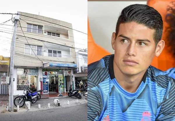 James Rodríguez nació en Cúcuta y su casa en esa época es recordada en la zona y sorprende ver en lo que se habría convertido ahora.