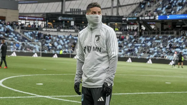 James Rodríguez no jugó en su primera convocatoria con Minnesota United - X @MNUFC