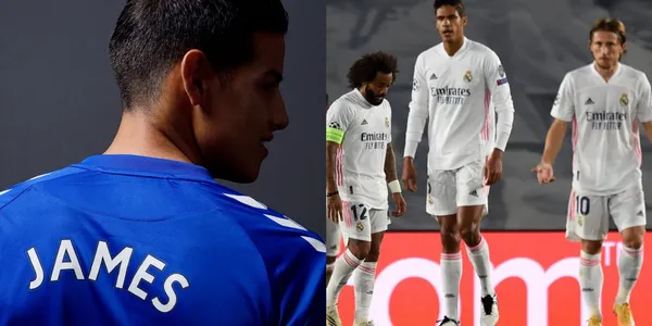 James Rodríguez no pasó desapercibido mientras el Real Madrid era sorprendido en su casa, en el debut de la Champions League