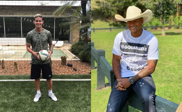 James Rodríguez pasó largos días de descanso en su mansión en Colombia y Fredy Guarín no para de trabajar en su finca con un lucrativo negocio que requiere mucho esfuerzo.