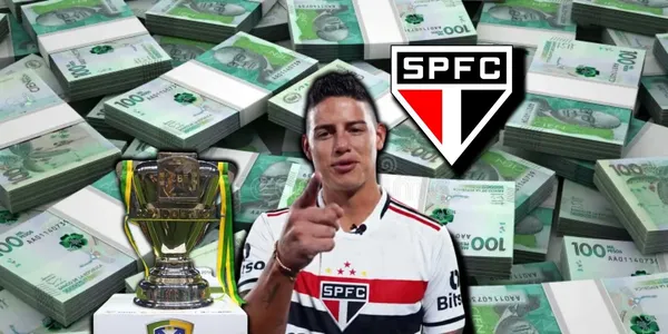 James Rodríguez pese a que no está en su mejor momento tiene un sueldazo en el São Paulo y revelaron algo de su contratación tras ganar la Copa de Brasil 2023.