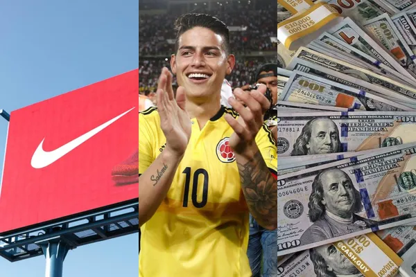 James Rodríguez podría estar ad portas de firmar un millonario contrato con la marca Nike.