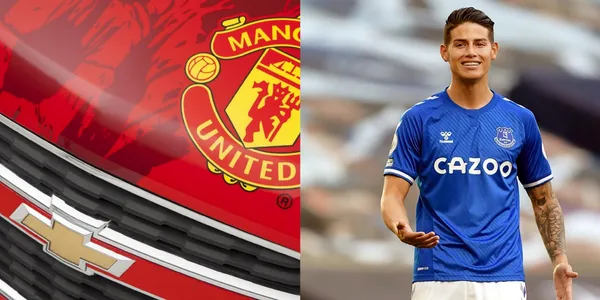 James Rodríguez podría haber recibido un lujoso Chevrolet en caso de haber firmado contrato con Manchester United.
