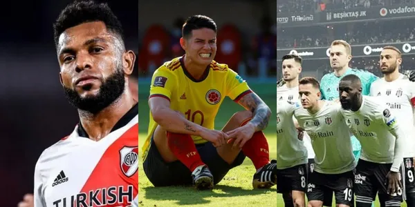 James Rodríguez podría irse a jugar con el Besiktas de Turquía.