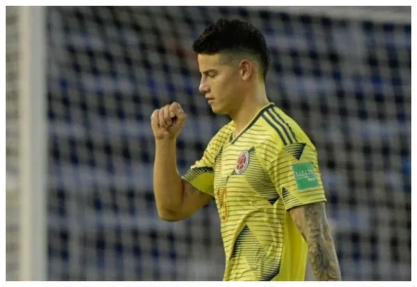 James Rodríguez podría perderse los próximos partidos de la Selección Colombia por las Eliminatorias Sudamericanas.