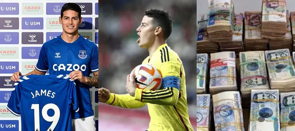 James Rodríguez podría regresar a la Premier League y no es con Everton