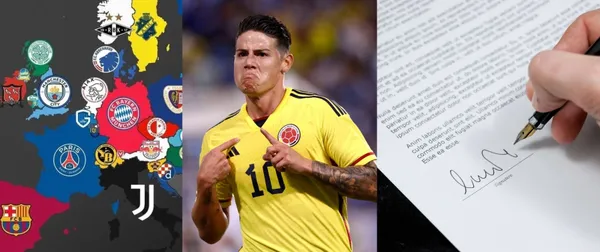 James Rodríguez podría tener tres opciones para encontrar trabajo