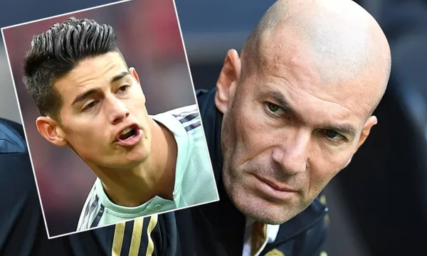 James Rodríguez puede volver a verse las caras con Zinedine Zidane y mira las razones
