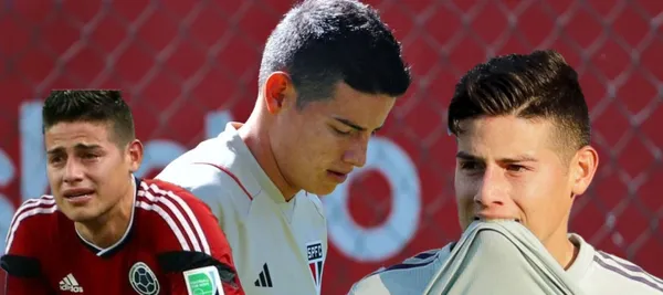 James Rodríguez recibió la peor noticia en Sao Paulo de Brasil